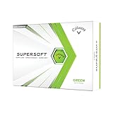 キャロウェイ スーパーソフト ゴルフボール マットグリーン 12球入り [並行輸入品]