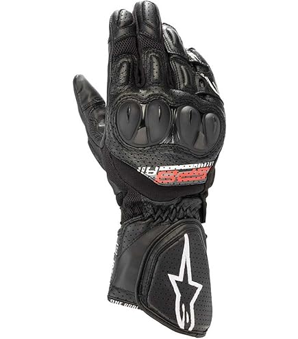 Alpinestars SP-3 Motorrad-Handschuhe Aus Leder – Touchscreen-kompatibel, Schutz Level 1