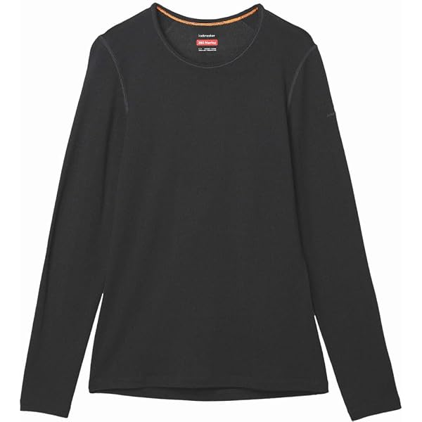 Amazon.co.jp: [icebreaker] M 260 TECH LS CREW ブラック L