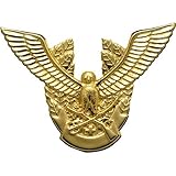 ジーベック XEBEC/帽章/帽章 ワシ カラー：54_ゴールド サイズ：80mm×57mm ...