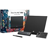 XPPen ペンタブ X3 Proペン ペンタブレット 16Kレベル筆圧検知 9x6インチ 左手デバイス付き ワイヤレス接続 【2年メーカー保証】 お絵かきソフト付 Android Windows macOS Linux対応 イラスト 動画編集 De