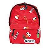 [アウトドアプロダクツ] OUTDOOR PRODUCTS キッズ リュック キャラクター ミニリュック レディース リュックサック コラボ かわいい SS601RED/エルモ