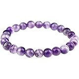 Adabele Natural Gemstone Bracelet 7" 7.5" 8 inch Stretchy Chakra Gems Stones 8mm (0.31") Beads Healing Crystal Quartz Jewelry