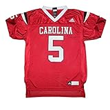 NCAA – North Carolina State Wolfpack # 5 : Youth Athletic Short Sleeve Jersey レッド