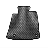 [車種品番:NS0143] NISSAN ニッサン SERENA セレナ 型式:C26/NC26/FNC26 年式:H22/11~H24/8 【D.A.D タフラバーマット】 1台分 オーバーロック(ふちどり) カラー:ブラック/裏面:メッシュ柄タイプ (DAD ギャルソン フロアマット カーマット) XXL