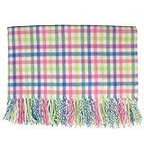 English Stroller Blanket ~ Candy Gingham by Prince of Scots