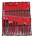 磁気溶接サポートジグ 28pc Punch and Chisel Set W754