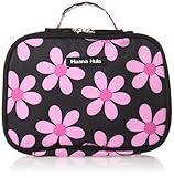 ハンナフラ(Hanna Hula) おむつポーチ(マルチポーチ) レトロフラワーピンク