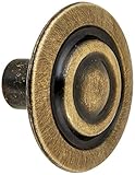 Ultra Hardware 41658 ULTRA HARDWARE 1-1/8" Antique Brass Traditions High Density Zinc Knob [並行輸入品]