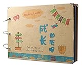 赤ちゃんの5yrsのクリエイティブDIYメモリーフォトブックフォトアルバム、10「」[成長の旅]