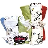 Dr Seuss Cat in the Hat Bib and Burp Cloth Set by Trend Lab [並行輸入品]