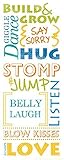 Heritage 1093 Build and Grow Wall Decor 30 x 12-Inch [並行輸入品]