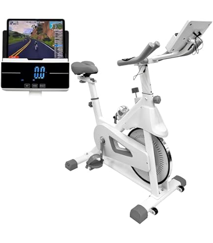 Amazon | スピンバイク フィットネスバイク 本格トレーニング向き16KG