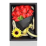 BEADY 造花 せっけん花 枯れない花 11本セット フラワー プレゼント用 ギフト用父の日 母の日 結婚記念日 誕生日 入学 卒業 バレンタイン ホワイトデー クリスマス お祝いの日に最適なプレゼ