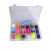 AteaMart DIYビーズ&ペグボード (キット内容:+3600ビーズ+1個ピンセット)並行輸入品