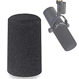 YOUSHARES SM7B ポップフィルター Shure SM7B マイク SM7B ウィンドスクリーン Shure SM7B Dynamic Vocal Microphone対応 RK345 A7WS フロントガラス 交換用