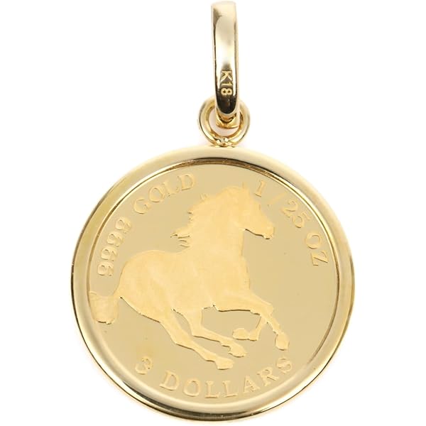 Amazon.co.jp: 純金 ツバル ホース コイン エリザベス 1/10oz K24