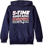 NFL新しいEngland Patriots Boys – Dynastyパーカー、ネイビー、S ( 8 )