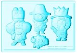 コトブキヤ ワンピース シリコンアイストレー ウソップ&フランキー&ブルック 新世界ver. キャラクター雑貨