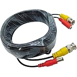 Broadwatch 防犯カメラ用延長ケーブル BNCケーブル 映像電源一体型 CCTV (30m, 2個)