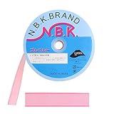 日本紐釦貿易(Nippon Chuko) NBK カラーオリゴム 巾30mm×15m巻 ピンク F10-ORI30-P
