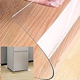 Bloomlover 冷蔵庫 マット PVC 透明 床保護マット 53×62cm 無味 キズ防止 凹み防止 厚さ2mm 縮みなし 無色 冷蔵