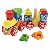 ディズニー(Disney) ミッキーマウス 木 おもちゃ 木製 ベビー 積み木 パズル 玩具 赤ちゃん 幼児 子供 女の子 男の子 [並行輸入品]