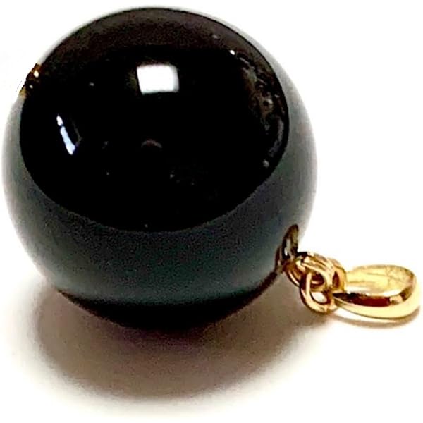 Amazon.co.jp: [Rta varuna] K18 オニキス ペンダント トップ ブラック
