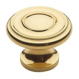 Baldwin 2092 / 10b 4491 1 – 1 / 4 "直径ソリッド真鍮マッシュルームノブからThe Dominion Col、光沢真鍮