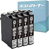 エプソン用 IB10 カードケース 互換インク 顔料ブラック 4本セット IB10KA互換 EW-M530F