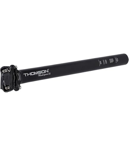 THOMSON シートポスト　Φ27.2 ブラック Amazon | THOMSON(トムソン) MASTERPIECE シートポスト セット