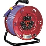 日動工業:日動 電工ドラム マルチリール100V 2芯 20m NP-206D 型式:NP-206D