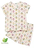 【あるこんたるこん】〈J＆T〉ベビー ルームウェア マトリョーシカ キッズ ３分袖 ショートパンツ ジュニア 女の子 コットン パジャマ (80)