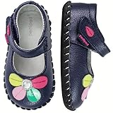 [ペディペド] pediped オリジナルズ Brittany ブリトニー - ファーストベビーシューズ ネイビー L (18-24 mos) 【並行輸入】