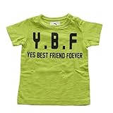 jeans b. 2nd　Y.B.F　T シャツ(グリーン) 95cm