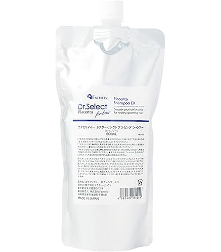Amazon | ドクターセレクト プラセンタシャンプー（本体ボトル） 500ml