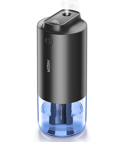 Amazon.co.jp: 加湿器 卓上 小型 超音波加湿器 【抗菌鋼板&デジタル残