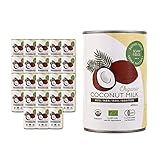 SOMA FOODS 有機JAS認定 オーガニック ココナッツミルク 400ml 缶 無添加 無着色 無保存剤 BPAフリー ココナツミルク (24缶 [グァガム不使用])