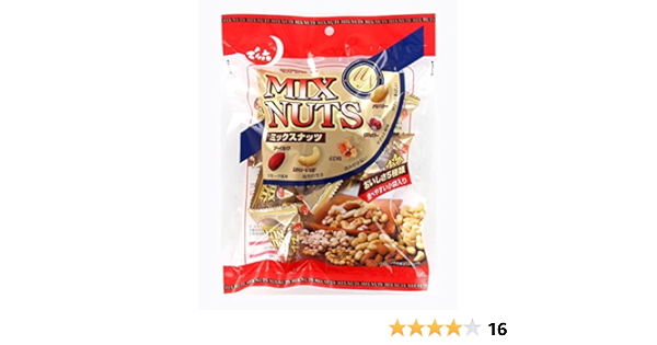 Amazon でん六 小袋ミックスナッツ 145ｇ 12袋 でん六 ナッツ 通販