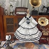 HAMRETHYPPZ 1/4 1/6 1/3 BJD 球体関節人形 ドレス ドール コスチューム 人形メイド服 球体関節人形着せ替え ドールドレス プリンセスドレス、白いプリンセススカート、かわいいメイドスカート、かわいいロリースカート、フェスティバルドレススカート、セーラースカート(ヘッド、素体は含まりません) (1/4)