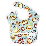 Bumkins Waterproof Super Bib, Blue Owl by Bumkins [並行輸入品]