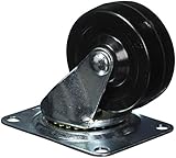 MINTCRAFT JC-H07 Plate Caster Rubber 3IN Swivel by Mintcraft