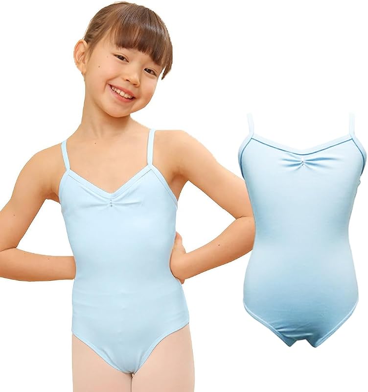 [イーバレリーナ] 【 バレエ レオタード 子供 】シンプル レオタード 子供用 無地