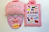 布絵本　My Kitchen Playbook New !!　My Baby Doll　おまけつき おしゃれなビブ　マイスィートギフトセット　知育