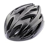 IPRO サイクリング ヘルメット 自転車用 スタイリッシュ 軽量 一体成型 18ホール 通気性 クロスバイク ロードバイク スポーツ バイク (ブラックライン)