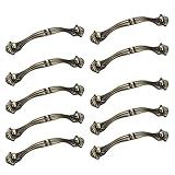 SunniMix 10個　ヨーロッパ　亜鉛合金　ドア　引き出し　ワードローブ　キャビネット　ハンドル　ノブ　家具　装飾　