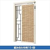 TOEX LIXIL　テグランNEO　W08　組み合わせ15-08　セラヴィオM　【タイルカラー・本体色・アクリルパネルカラー・インターホン加工を備考欄にご記載下さい】　　【リクシル】　【機能門柱　機