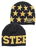(ヒステリックミニ) Hysteric Mini CLASSIC&STANDARD リバーシブルニットキャップ M ブラック