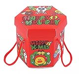 10漫画パックヘキサゴンクリスマスイブクリスマスレッドギフトボックス