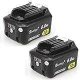 マキタ BL1015 10.8V 互換 バッテリー 6.0Ah Makita BL1060 6000mah 大容量電池 残量表示 一年保証 ２個セット